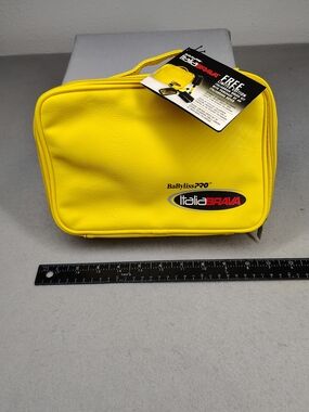 BaByliss PRO Italia Brava Yellow Brush Carrying And Storage Case